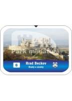 Button obdĺžnik Hrady 006 Hrad Beckov II, Beckov