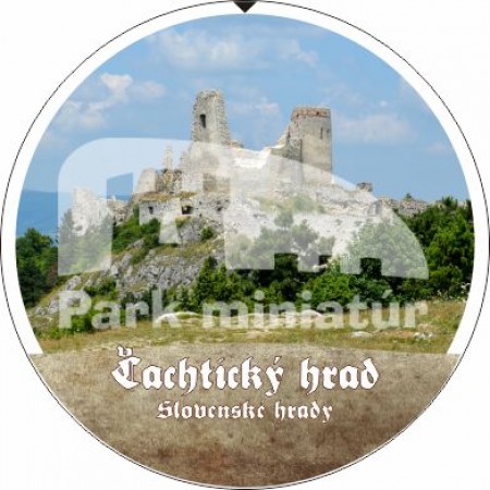 Button edícia Čachtice – Čachtický hrad 01