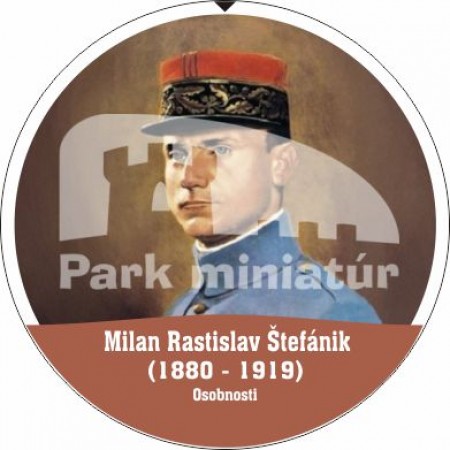 Button edícia Historické osobnosti Milan Rastislav Štefánik