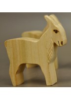 Drevená hračka koza