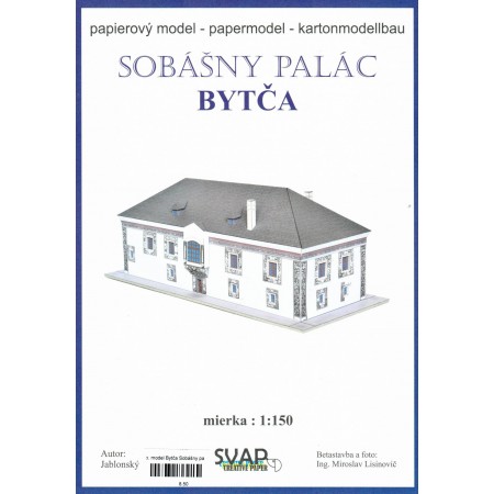 Papierový model Sobášny palác, Bytča