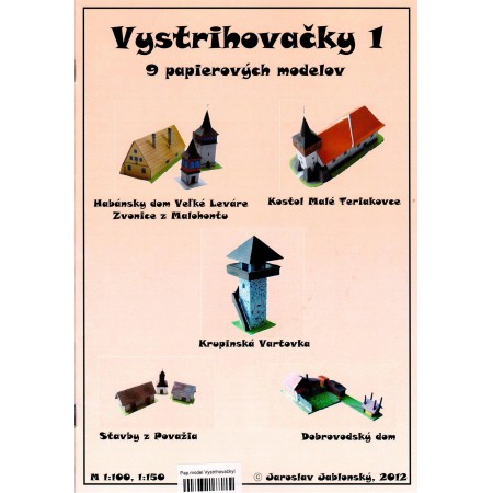 Papierový model Vystrihovačky I