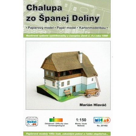 Papierový model Chalupa zo Španej Doliny