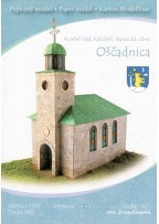 Papierový model Kostol nad Kalváriou Oščadnica