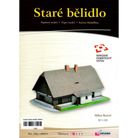 Papierový model Staré bělidlo, Ratibořice