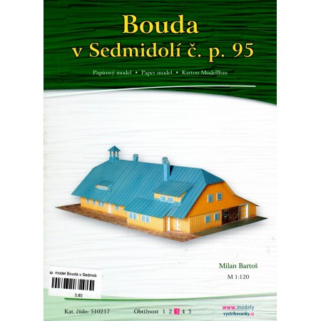 Papierový model Bouda v Sedmidolí č.p. 95