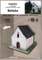 Papierový model Kaplnka Beluša