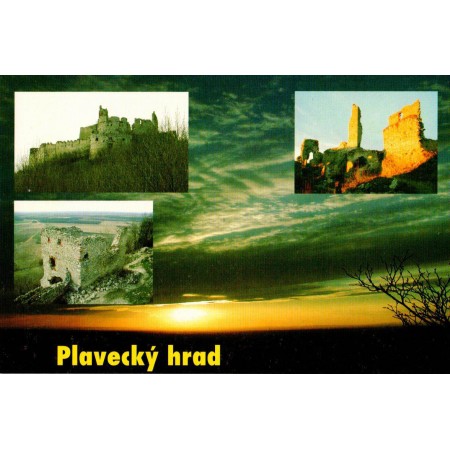 Pohľadnica Plavecký hrad