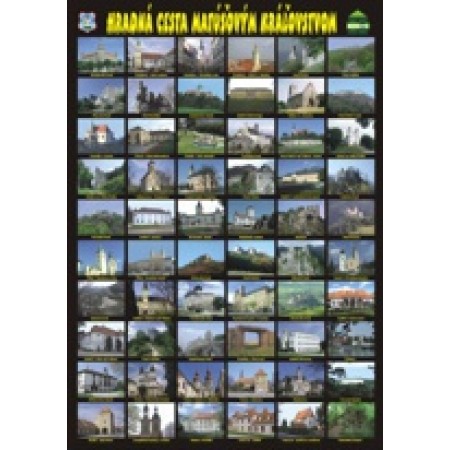 Plagát Hrady, zámky Slovenska - fotografie
